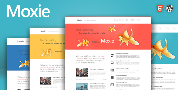 Moxie – Responsive Theme For WordPress