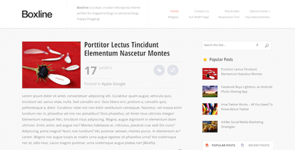 Boxline – Modern & Elegant WordPress Magazine Theme