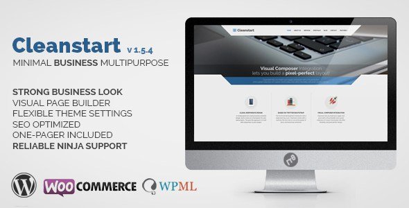 Cleanstart Business – Multipurpose Business Theme