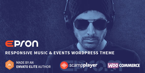 Epron – Responsive Music & Events WordPress Theme