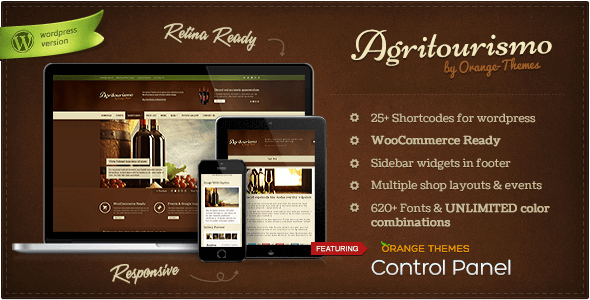 Agritourismo – Responsive Woocommerce Theme