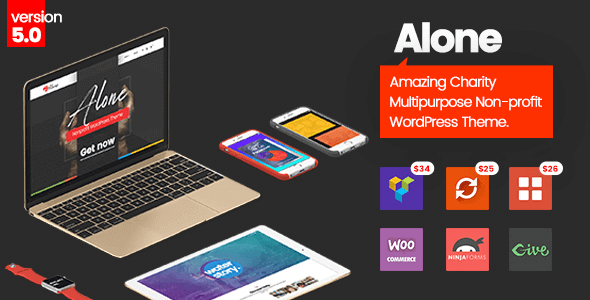 Alone – Charity Multipurpose Non-Profit WordPress Theme