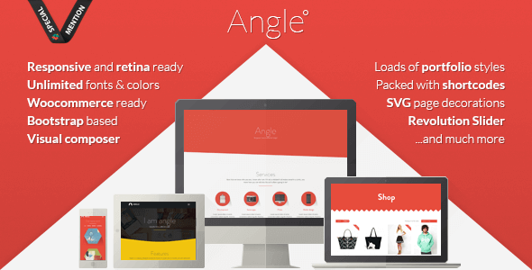Angle – Flat Responsive Bootstrap Multipurpose Theme
