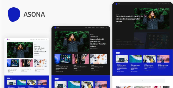 Asona – Creative Minimal Blog and Magazine