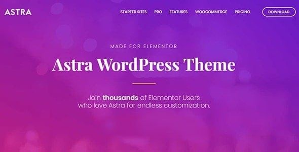 Astra Theme