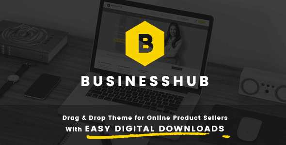 Business Hub – Responsive WordPress Theme For Online Business