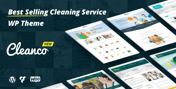 Cleanco – Cleaning Company WordPress Theme