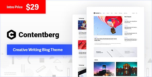 Contentberg – Blog & Content Marketing Theme