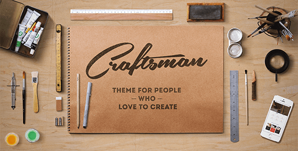 Craftsman – WordPress Craftsmanship Theme