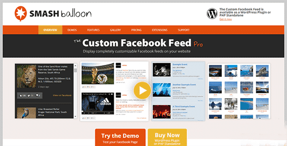 Custom Facebook Feed Pro – Featured Post