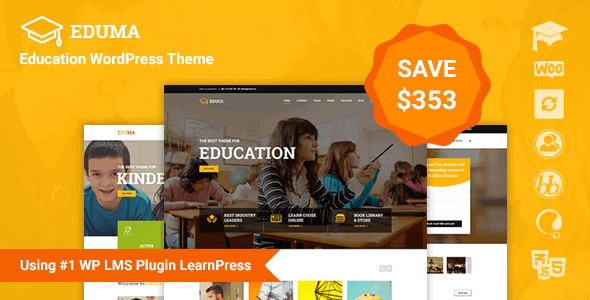 Eduma – Education WordPress Theme