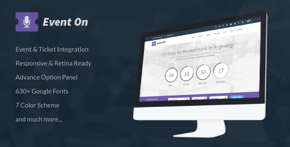Event On – Event Multipurpose Theme