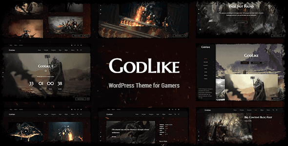 Godlike – Game Theme For WordPress