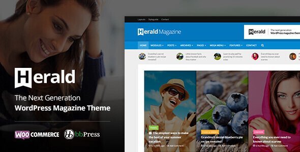 Herald – News Portal & Magazine WordPress Theme