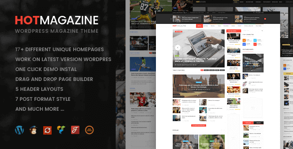 Hotmagazine – News & Magazine WordPress Theme
