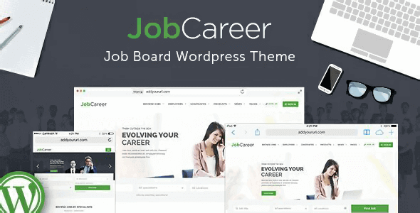 Jobcareer – Job Board Responsive WordPress Theme