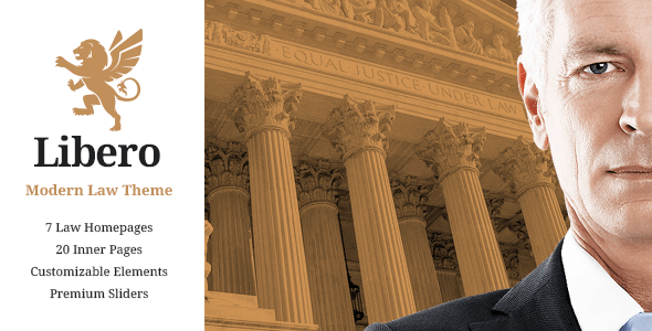 Libero – A Theme For Lawyers And Law Firms