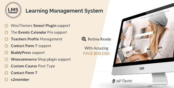 Lms – Learning Management System Education Lms WordPress Theme