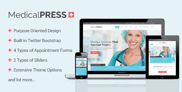 Medicalpress – Health And Medical WordPress Theme