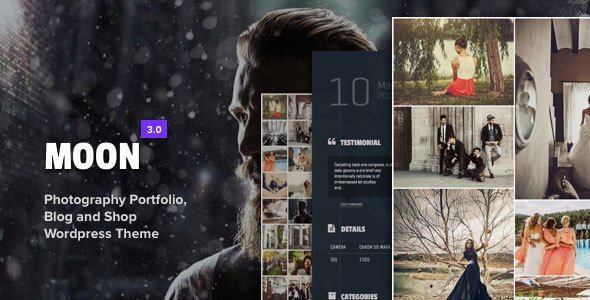 Moon – Photography Portfolio Blog & Shop For Creatives