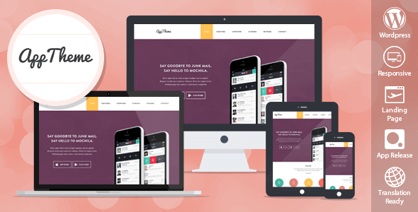 Apptheme – WordPress Theme For Products And Apps