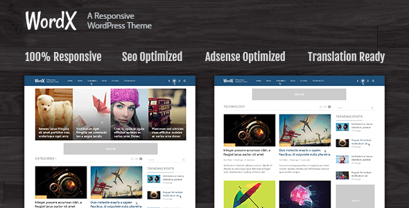 Wordx – WordPress Theme For Blogs And Online Magazines