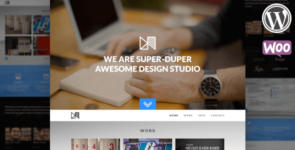Nonus – Parallax WordPress Portfolio