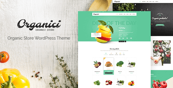 Organici – Organic Store Bakery Woocommerce Theme