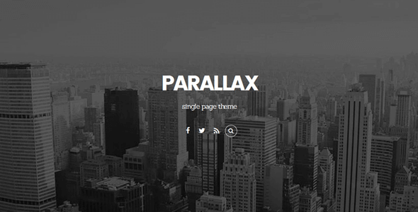 Themify Parallax – WordPress Theme
