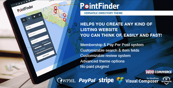 Point Finder – Directory WordPress Theme