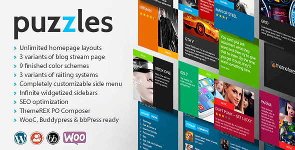 Puzzles – WordPress Magazine/Review With Wooc