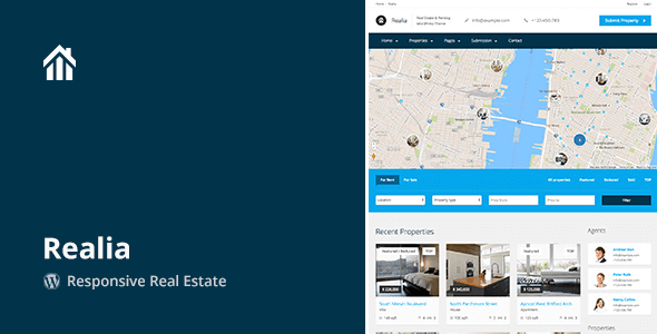 Realia – Responsive Real Estate WordPress Theme