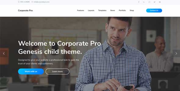 Studiopress Corporate Pro Theme