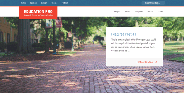 Studiopress Education Pro