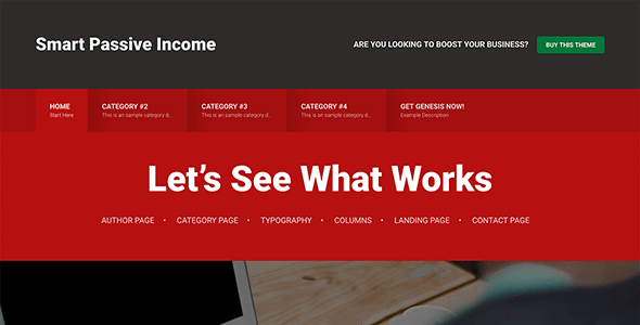 Studiopress Smart Passive Income Pro