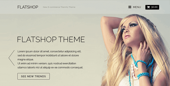 Themify Flatshop – WordPress Theme