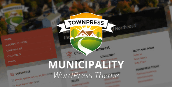 TownPress – Municipality WordPress Theme