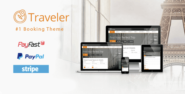 Traveler – Travel Tour Booking WordPress Theme