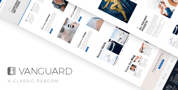 Vanguard – Business & Portfolio WordPress Theme