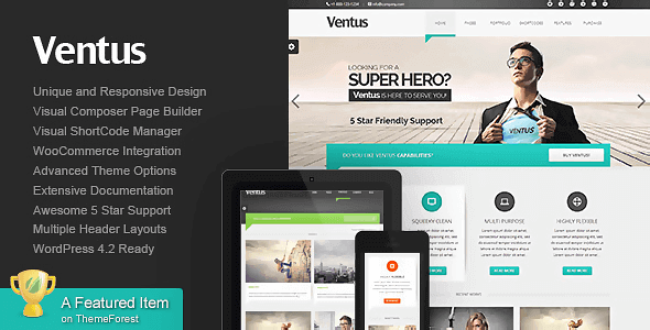 Ventus – Business WordPress Theme