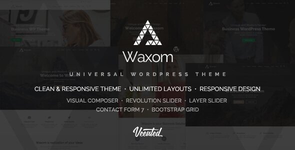 Waxom – Clean & Universal WordPress Theme
