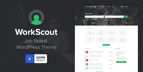 WorkScout – Job Board WordPress Theme