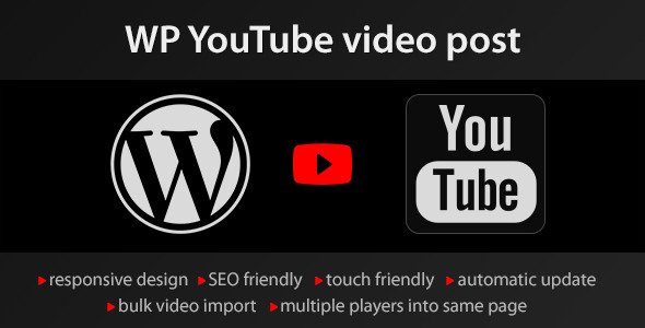 YouTube WordPress plugin – Video Import