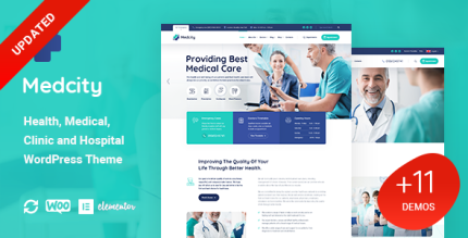 Medcity Theme  v1.1.4