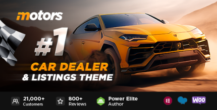 Motors WordPress Theme  v5.4.6