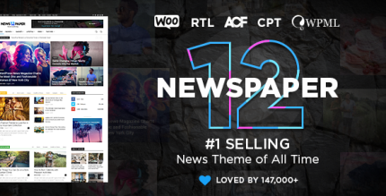 Newspaper Theme  v12.6.8 (Cloud Templates)