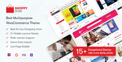 ShoppyStore Theme  v3.7.16