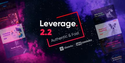 Leverage Theme  v2.2.9