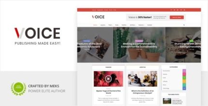 Voice WordPress Theme  [v3.0.3]