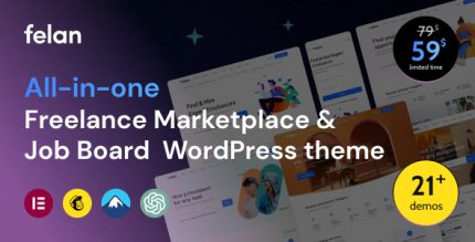 Felan WordPress Theme  v1.0.5 (Freelance Marketplace and Job Board)